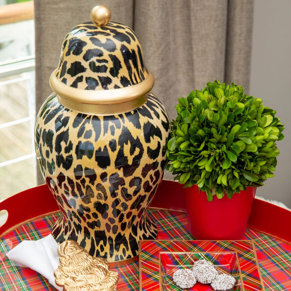 Buy Leopard Print Ginger Jars Online