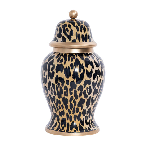 Leopard Print Ginger Jars