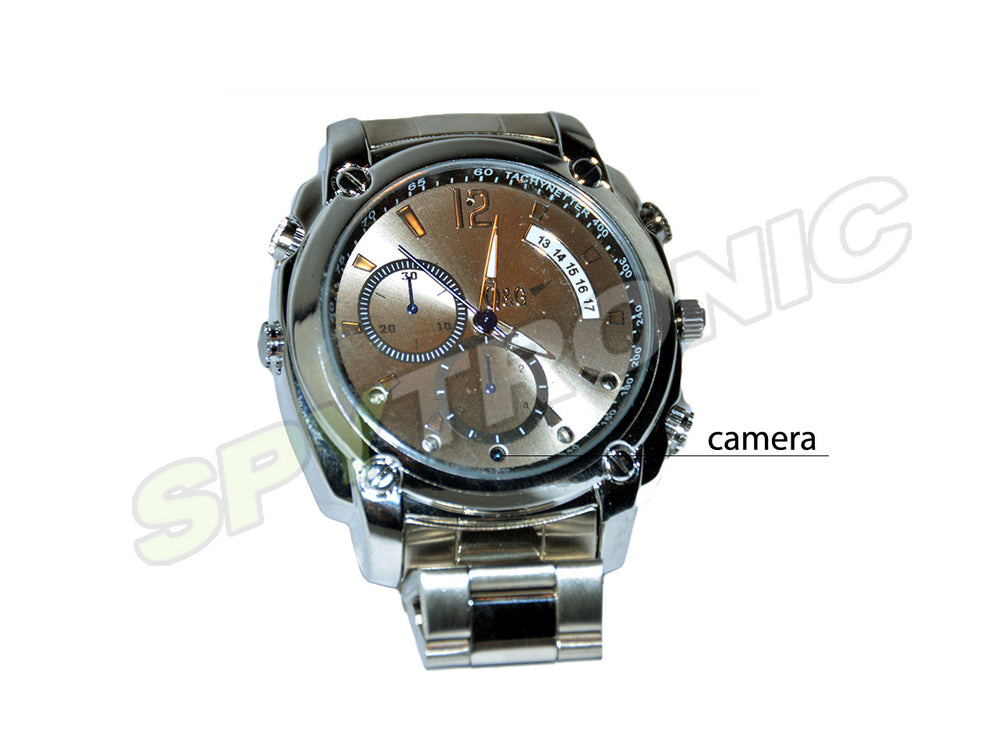 HD-IR Camera Metallic Watch