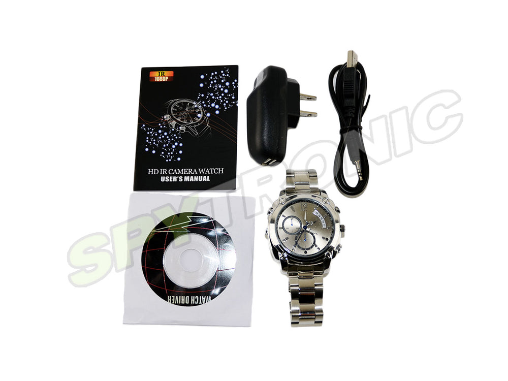 HD-IR Camera Metallic Watch