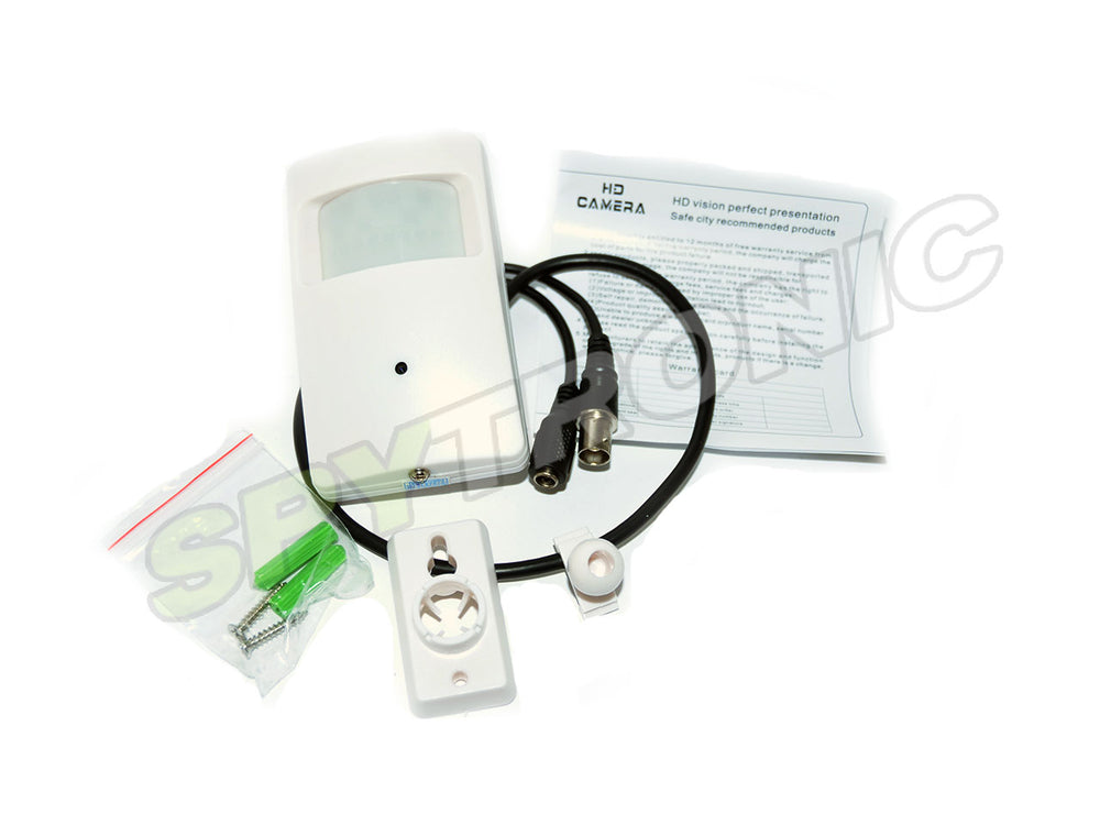 HD TVI Hidden Camera in a Motion Sensor