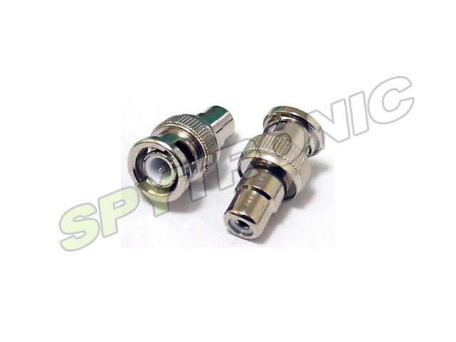 RCA female to BNC male adapter