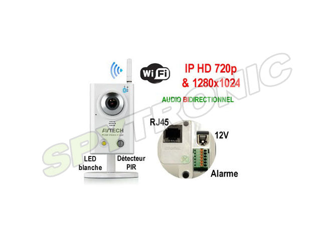 1.3 Megapixel wireless IP camera