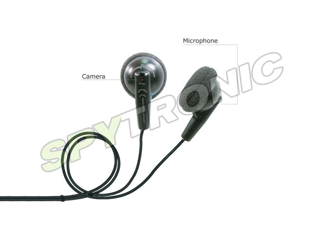 Colour hidden camera, with audio (Earphones)