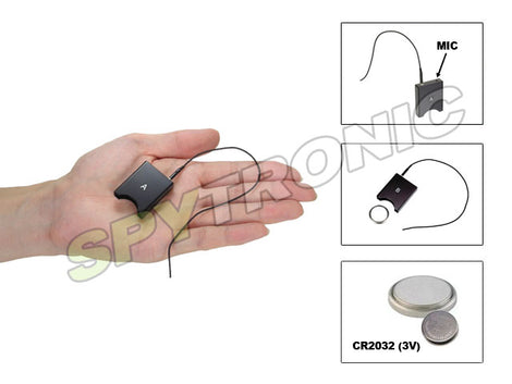 Compact Professional UHF Bug transmitter (3V)