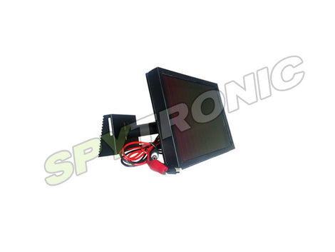 Solar panel for digital hunting recording camera