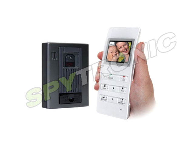 Wireless two way intercom system with audio and video