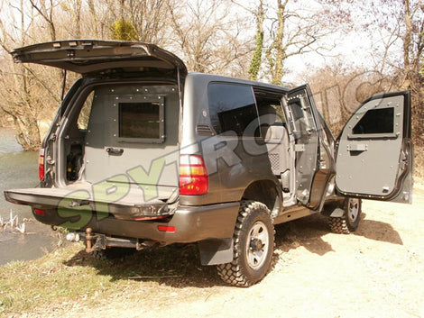 Toyota removable ballistic protection kit