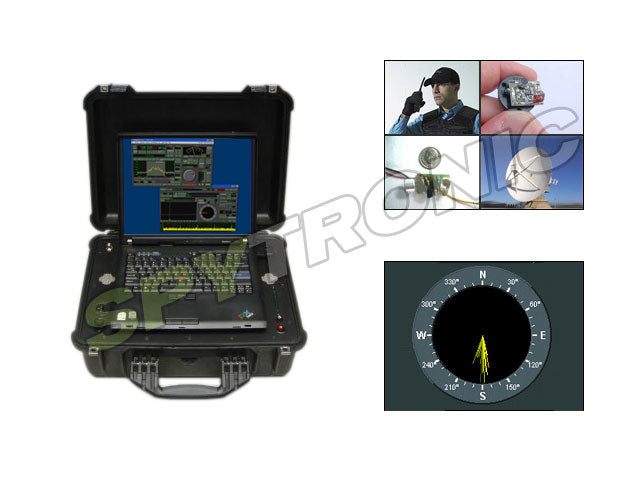 Professional radio frequency scanner-locator