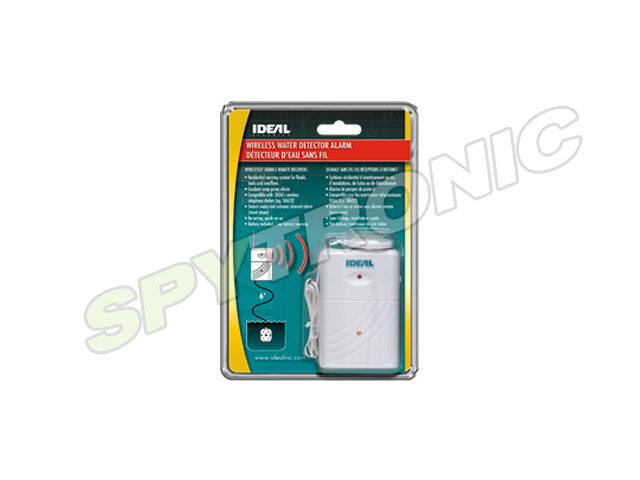 Wireless water and flood detector alarm