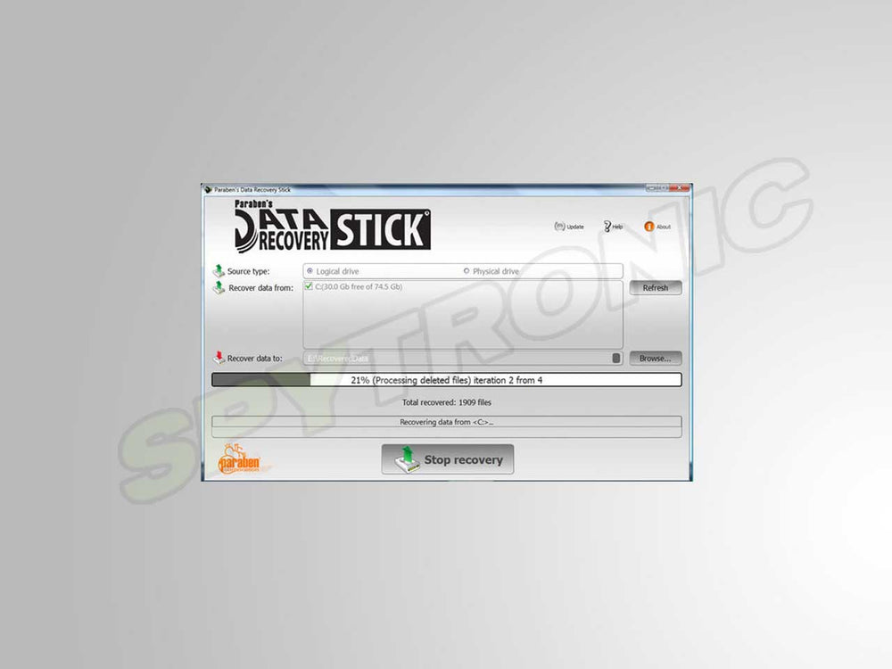 Data recovery stick