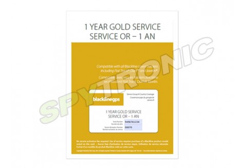 Gold Card 1 Year Service Plan for Blackline GPS