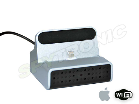 LawMate, IPhone Docking Station Hidden WiFi-IP Camera