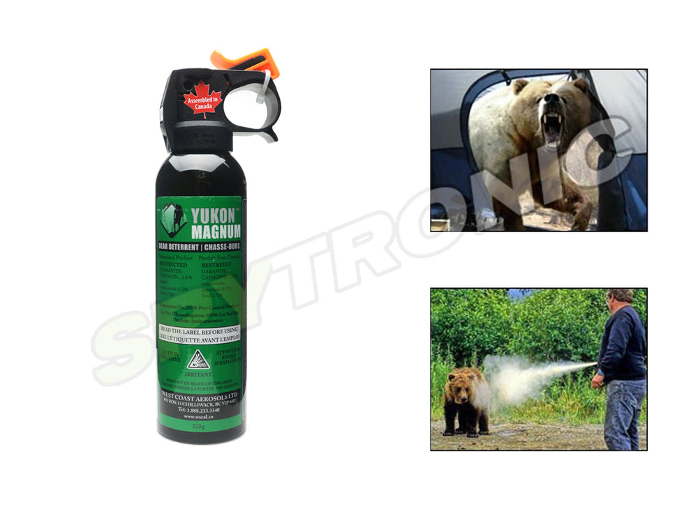 Pepper Spray, bear repellent