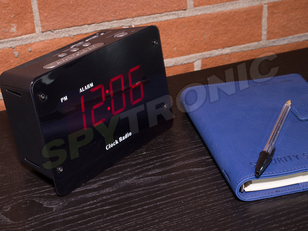 ZoneShield, Alarm clock HD hidden camera with night vision