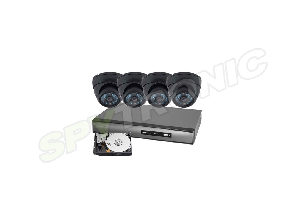 Set of 4 cameras 1080P with DVR recorder and Hard Drive