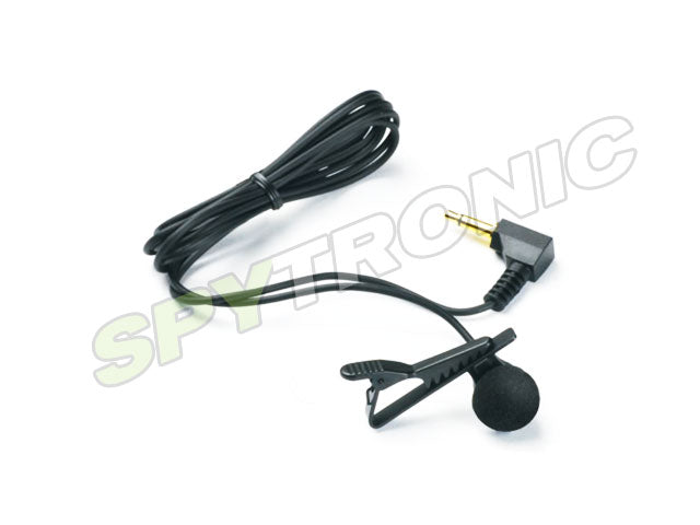 Tie-clip passive wired microphone with 2.5mm jack